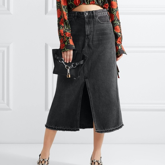 Alexander Wang Dresses & Skirts - Alexander Wang Denim Midi skirt